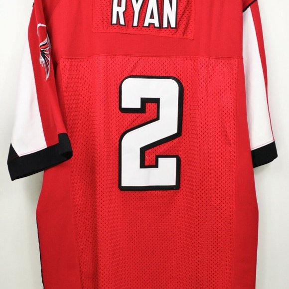 Nike Atlanta Falcons Matt Ryan Men's Size 52 Red Black White On Field Jersey - Picture 4 of 6